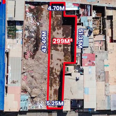 VENTA DE TERRENO DE 299 M2 EN EXCELENTE UBICACIÓN EN EL CENTRO DE CHICLAYO